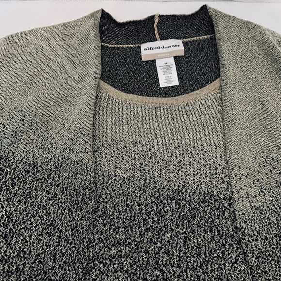 Alfred Dunner Woman Shimmer Ombre Gold Black 1 Pc Mock Sweater Set Size 3X NWT - Picture 10 of 16